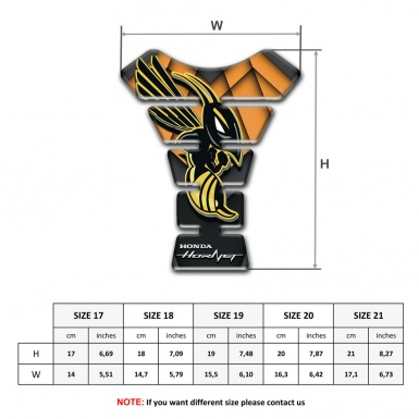 Honda Tank Pad Protector Anti Slip Sticker High-Quality Version 
