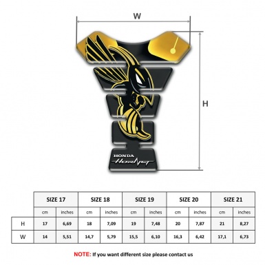 Honda Anti Slip Sticker Tank Pad Protector Stylish Variant 