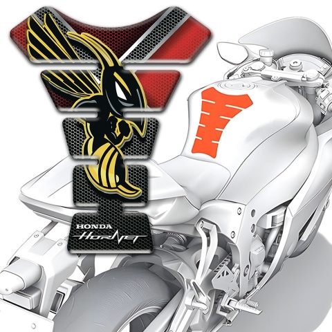 Honda Tank Pad Motorbike High-Quality Variant Hornet Logo Design 