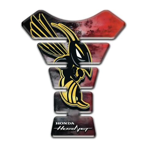 Honda Tank Pad Protector Mixed Colors Design Logo Hornet Style 
