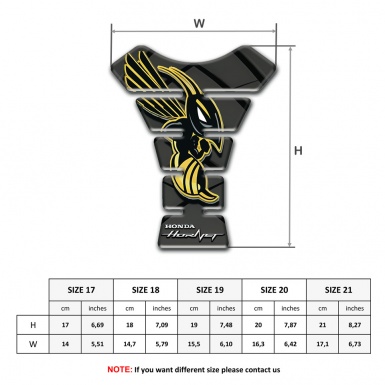 Honda Tank Fuse Hornet Decoration Unique Style 