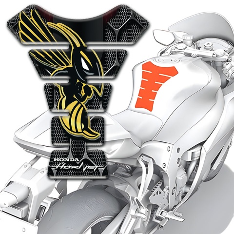 Honda Tank Pad Motorbike 3D Figures Base Design Hornet Logo 