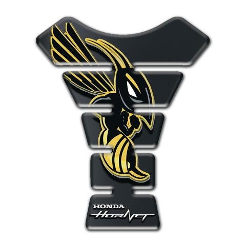 Honda Tank Pad Protector Graphite Effect Base and Hornet Logo 