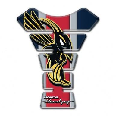 Honda Tank Pad Motorbike Multicolored Background with Hornet Logo Style 