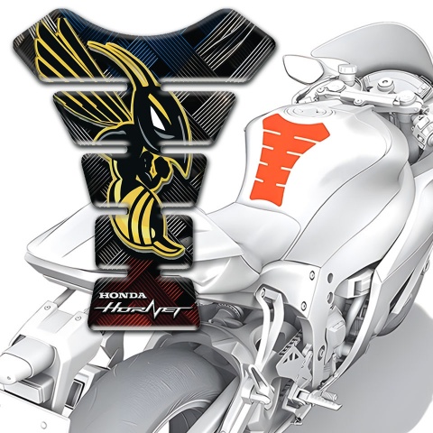 Honda Tank Fuse Intertwined Belts Effect with Hornet Logo Edition 
