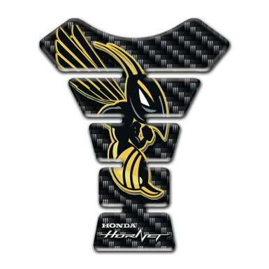 Honda Tank Fuse Dark Carbon Style Hornet Logo 