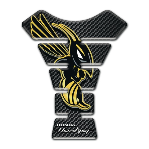Honda Tank Fuse Black Carbon Design Hornet Logo 