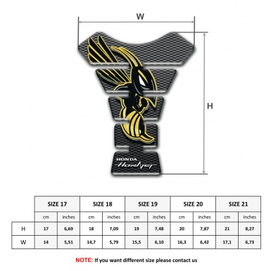 Honda Tank Protector Stylish Edition Anti Slip Sticker 