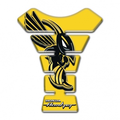 Honda  Tank Pad Motorbike Yellow Edition with Hornet Logo 