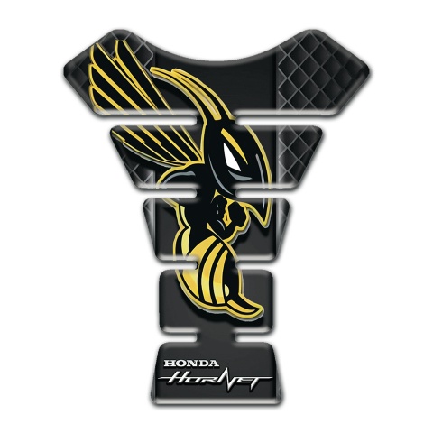 Honda Tank Protector dark Mesh Style Hornet Logo 