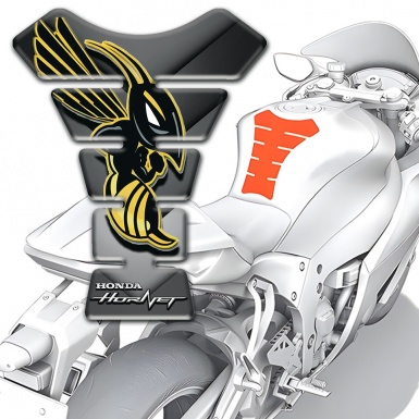Honda Tank Pad Protector Grey Nuance Design Hornet Style 
