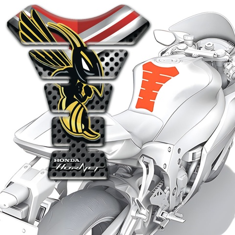 Honda Tank Pad Motorbike Motorcycle Stylish DesignHornet Logo Decoration 