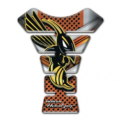 Honda Tank Protector Copper Color Motif Hornet Logo 