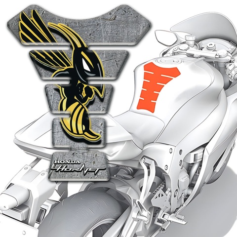 Honda Tank Fuse Stone Effect Design Hornet Logo Style 