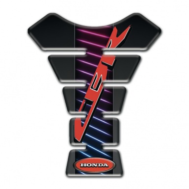 Honda  Tank Pad Motorbike Neon Lines Design CBR Style 