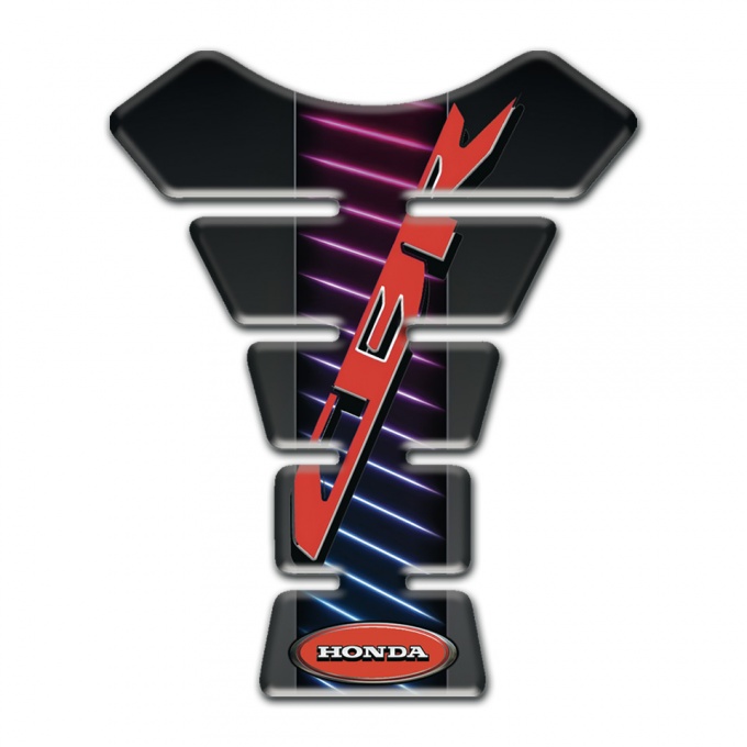 Honda  Tank Pad Motorbike Neon Lines Design CBR Style 
