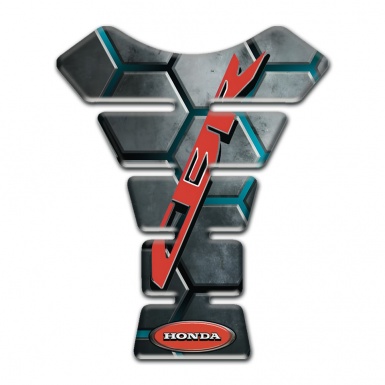 Honda Tank Pad Protector 3D Hexagons Design Base CBR Style 
