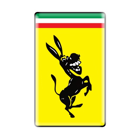 Ferrari Badge Emblem Donkey Logo Right Side