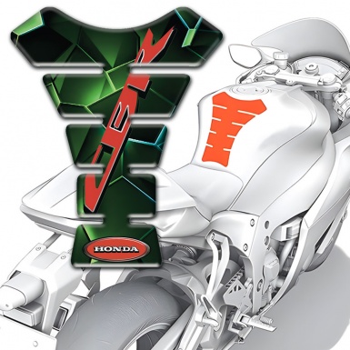 Honda Tank Fuse CBR Edition Green Decoration Base 