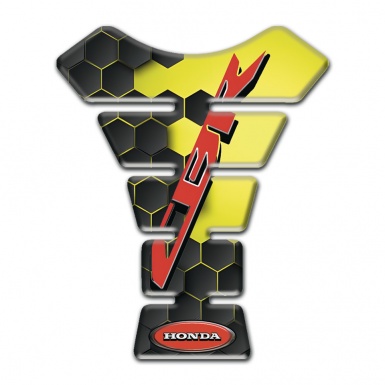 Honda Tank Protector Honeycomb Design CBR Logo
