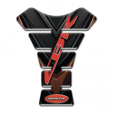 Honda Tank Pad Protector Black Brown Base CBR Style 