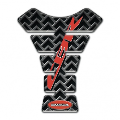 Honda Tank Fuse Steel Grid Base Design CBR Logo 