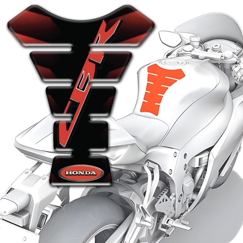 Honda Tank Pad Motorbike Cbr Model 