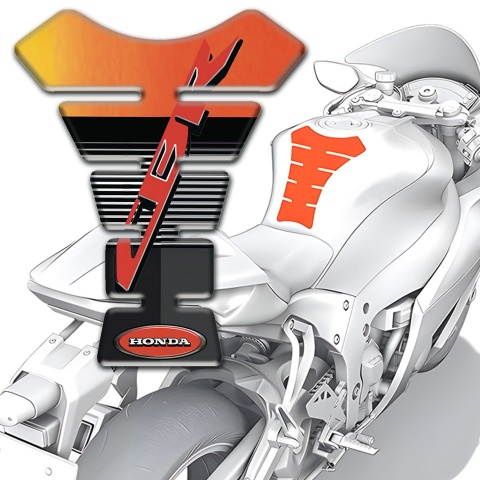 Honda Tank Pad Motorbike Center  Motorcycle Silicone Sticker CBR Edition