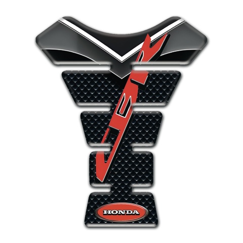 Honda Tank Fuse Black Grey Print with CBR Logo 