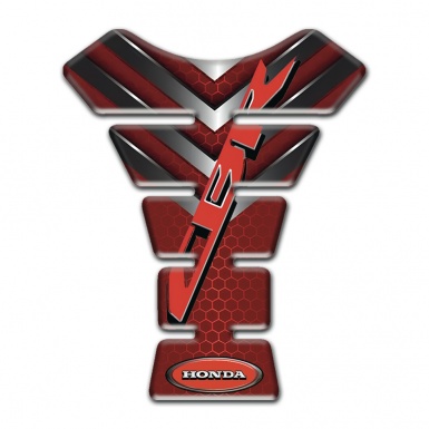 Honda Tank Pad Protector Red Design CBR Style 