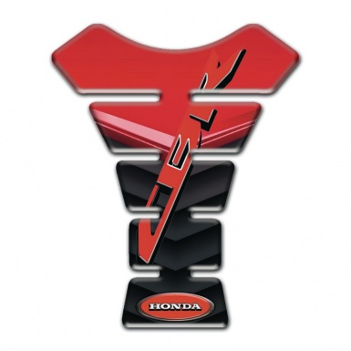 Honda Tank Pad Motorbike Red Black Base Motif CBR Logo 