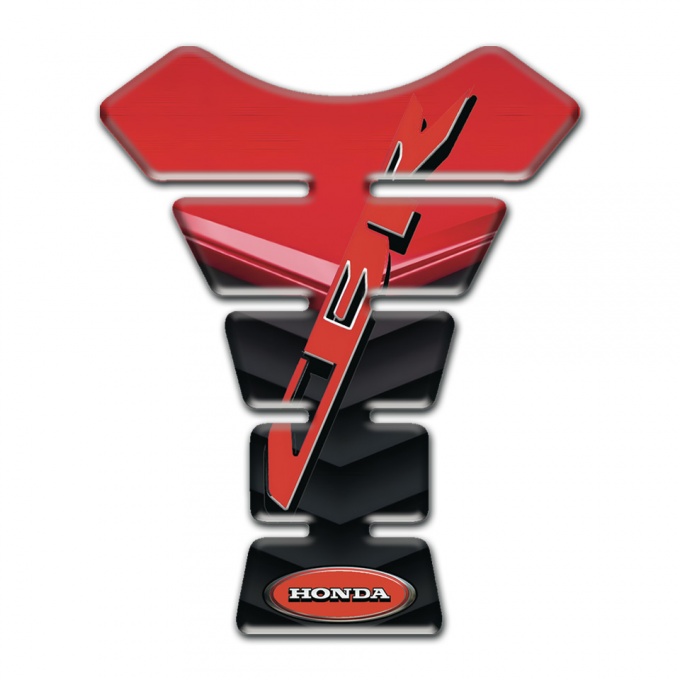 Honda Tank Pad Motorbike Red Black Base Motif CBR Logo 