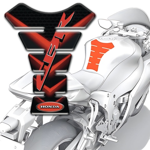 Honda Tank Fuse Red V Shape Design CBR Edition 