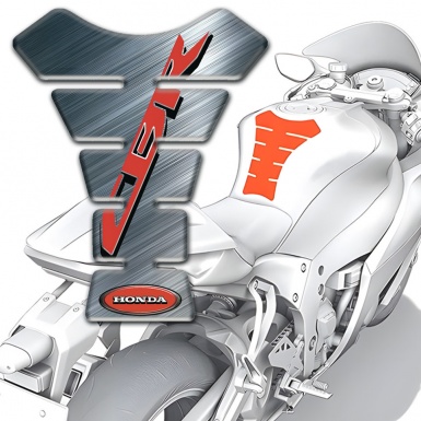 Honda Tank Protector Polished Metal Effect CBR Logo 