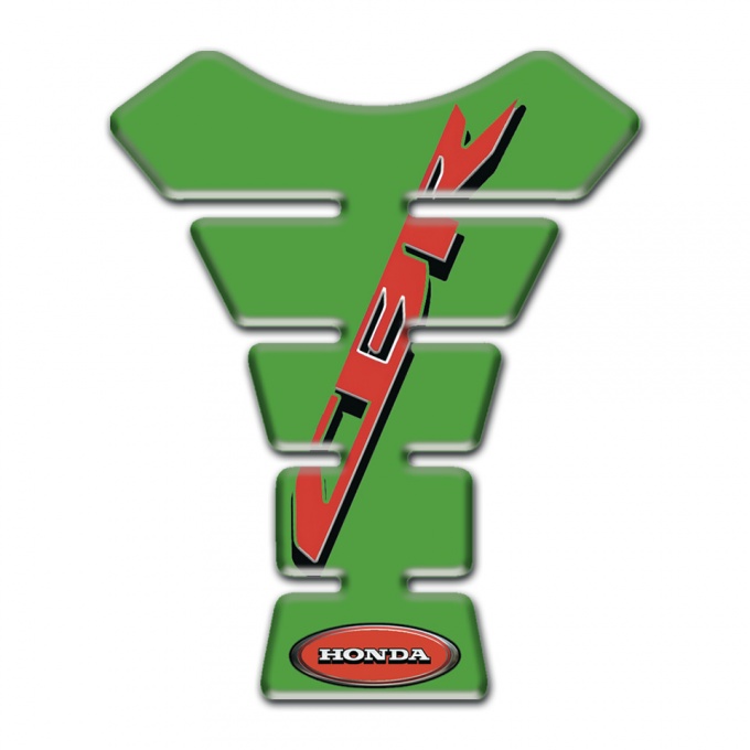 Honda Tank Pad Motorbike Green Style CBR Logo 