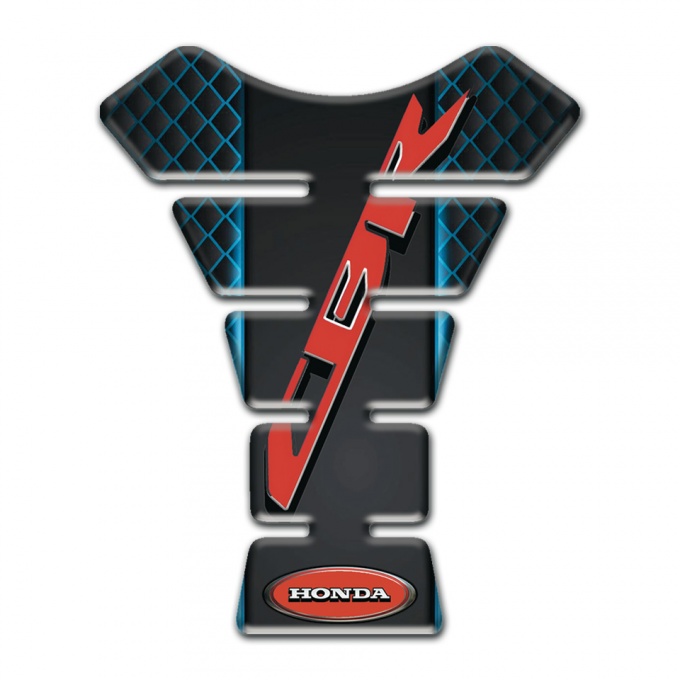 Honda Tank Protector Neon Mesh Effect CBR Logo 