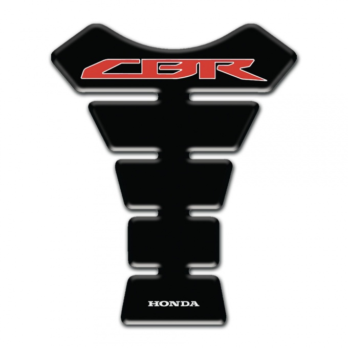 Honda CBR Style Tank Guard Pads Black Design 