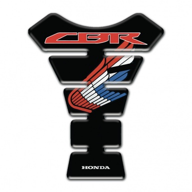 Honda Tank Pad Motorbike CBR Edition Wings Logo Stayle Black design 