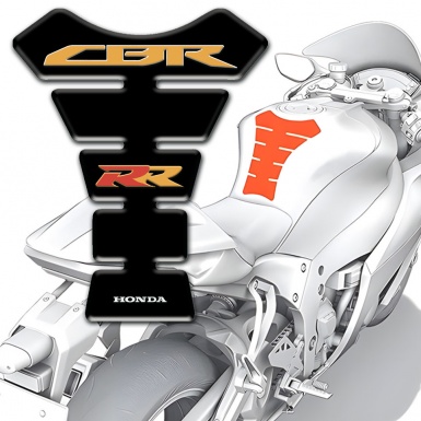 Honda Tank Protector Black Version CBR RR Style 