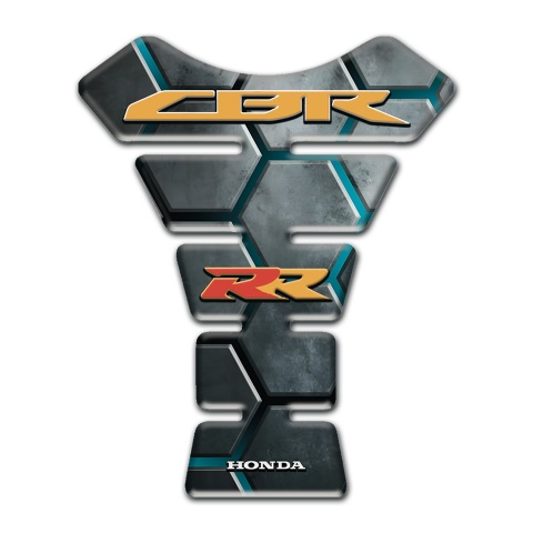Honda Tank Pad Motorbike RR Style 3D Figures Design 