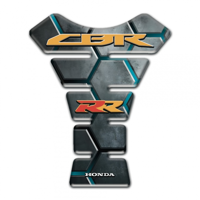 Honda Tank Pad Motorbike RR Style 3D Figures Design 