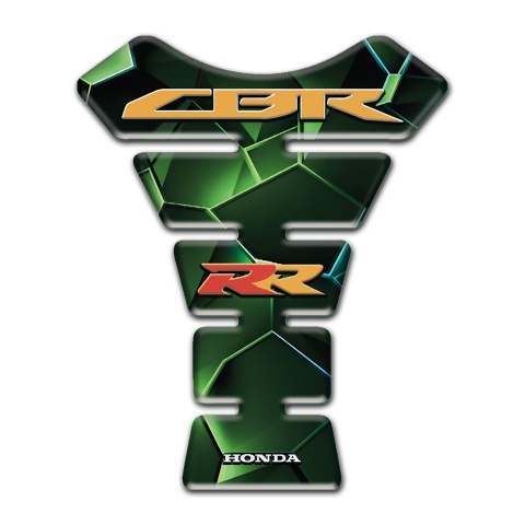 Honda Tank Pad Motorbike Dark Green Details Style CBR RR Edition 