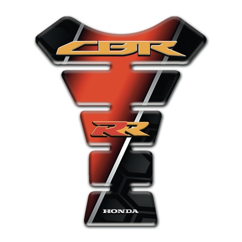 Honda Tank Protector Orange Black Design CBR RR Type 