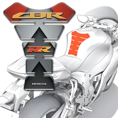 Honda Tank Protector Racing Edition Stylish RR Logo 