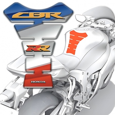 Honda Tank Pad Protector Colorful Style CBR RR Logo 