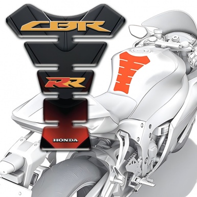 Honda Tank Protector CBR RR Version Silicone Sticker Best Design 