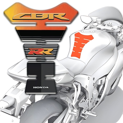 Honda Tank Fuse Center CBR RR logo High End Edition 