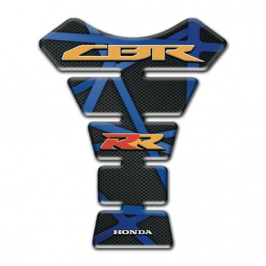 Honda Tank Pad Motorbike dark Blue Patterns Base RR Style 