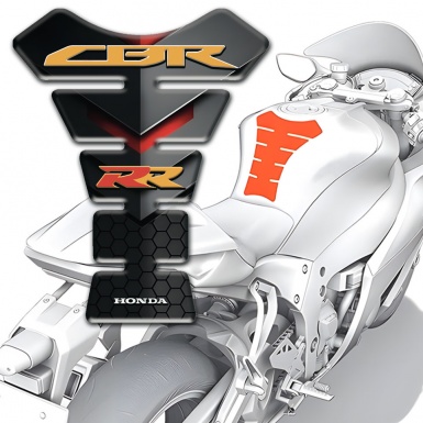 Honda Tank Pad Motorbike High End Anti Slip Sticker 