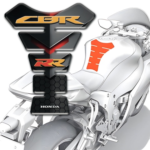 Honda Tank Pad Motorbike High End Anti Slip Sticker 